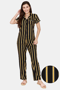 Jet Black Mustard Strp